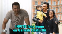 Salman's Brother-in-law Aayush INVITES fans home on Ganesh Chaturthi