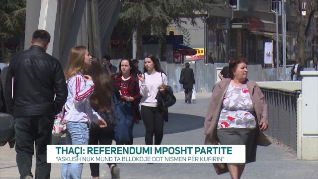 Kosovë-Serbi, Thaçi: Referendumi mposht partitë - News, Lajme - Vizion Plus