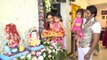 Karanvir Bohra welcomes Ganpati with wife Teejay Sidhu and his twins; Watch Video | FilmiBeat
