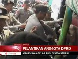 Demo Warnai Pelantikan Anggota DPRD Serang