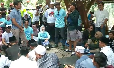 Sandiaga Uno Memiinta Maaf ke Ridwan Kamil