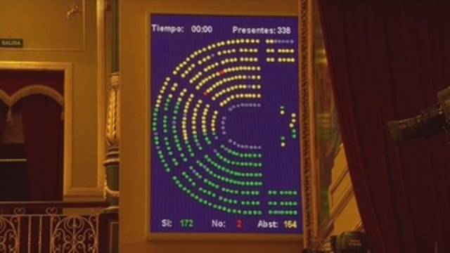 El Congreso aprueba el decreto para exhumar los restos de Franco