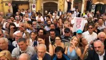 Salvini a Bari, bagno di folla 