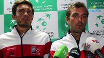 Coupe Davis 2018 - Nicolas Mahut et Julien Benneteau :  un double français 