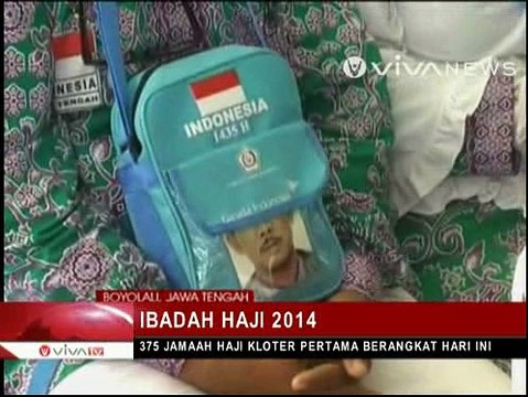375 Jemaah Calon Haji Kloter Pertama Mulai Diberangkatkan
