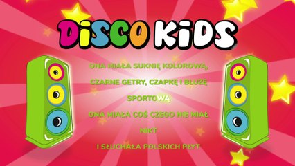 Disco Kids - Kolorowa Sukienka