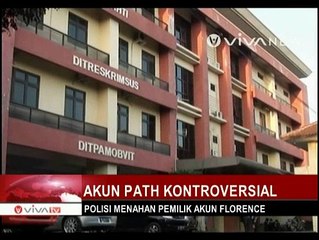 Polisi Menahan Florence Sihombing