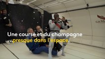 Usain Bolt sprinte en apesanteur pour promouvoir un champagne conçu pour l'espace
