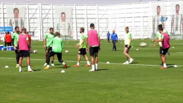 Atiker Konyaspor taktik çalıştı