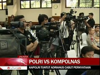 Sebut Reskrim ATM Polri, Kapolri Tuntut Adrianus Meliala Minta Maaf