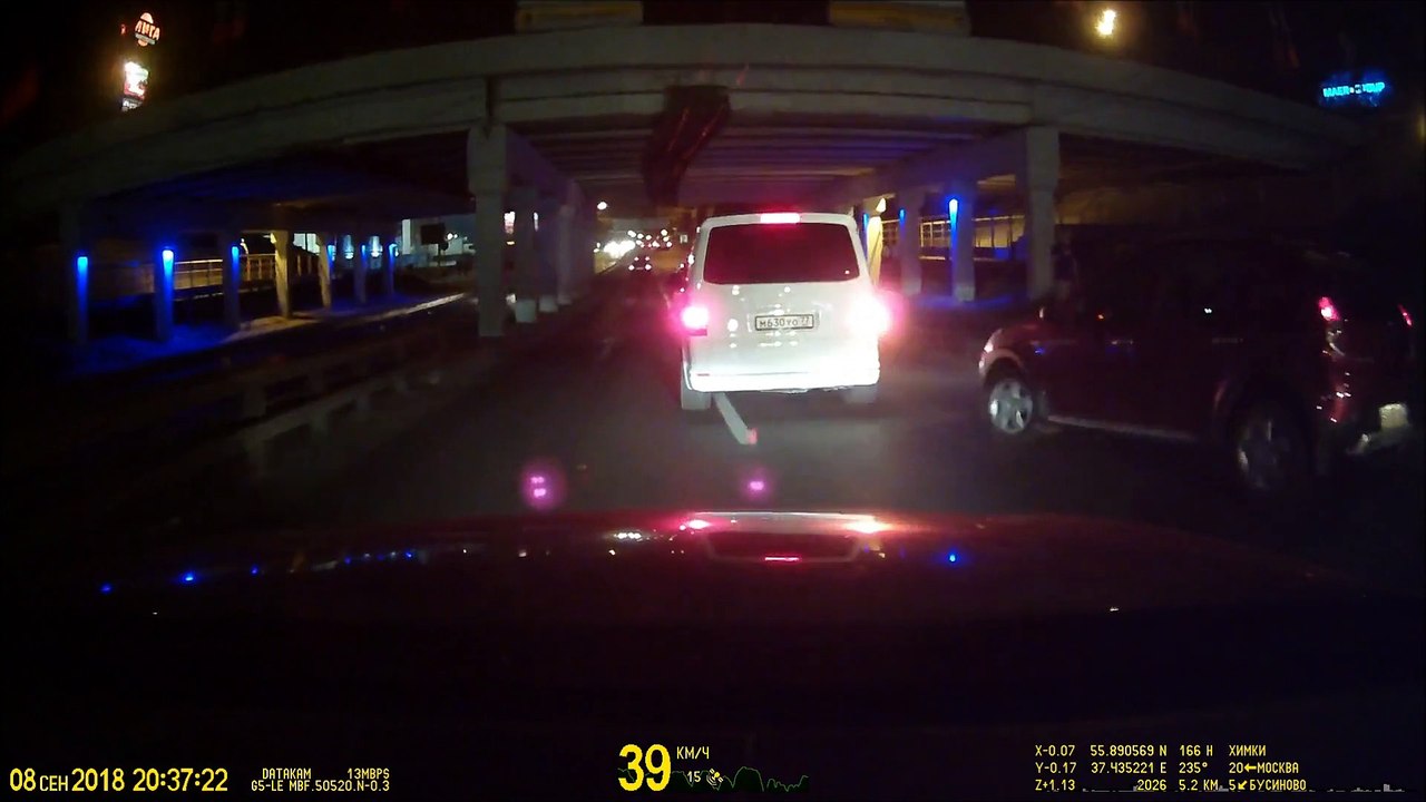 Accident et perte de contrôle avec sa voiture