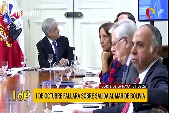 Corte de La Haya: lectura de fallo por demanda marítima de Bolivia será el 1 de octubre