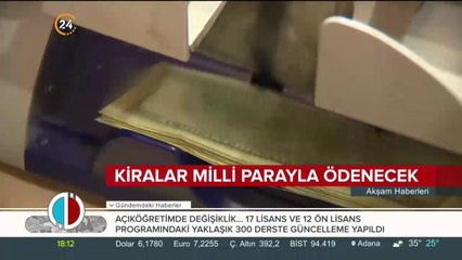 Dövizle kiralama dönemi bitti