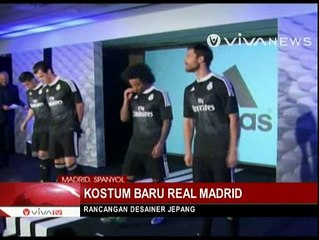 Real Madrid Luncurkan Jersey Baru Bergambar Naga