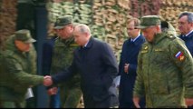 Putin attends Russia's Vostok 2018 war games