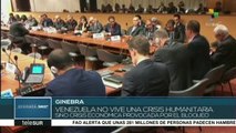 Venezuela reitera que sufre crisis económica producto del bloqueo