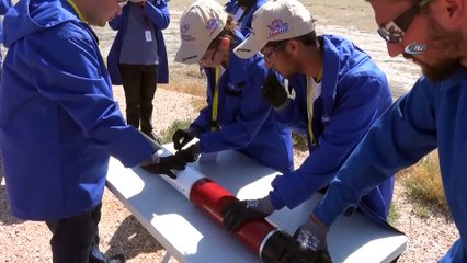 Teknofest ile öğrencilerin füzeleri gökyüzüyle buluştu... Atış alanı havadan görüntülendi