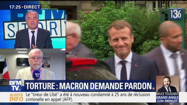 Torture en Algérie: Macron demande pardon à la veuve de Maurice Audin