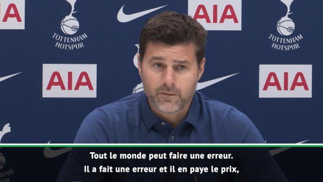 Tottenham - Pochettino : LLoris a fait une erreur et il le paye