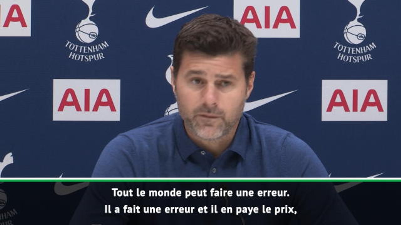 Tottenham - Pochettino : "LLoris a fait une erreur et il le paye"