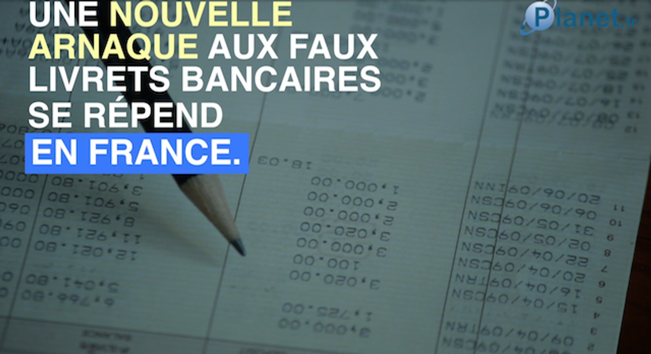 Attention à cette arnaque  aux faux livrets bancaires !