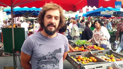 Rémi, producteur bio au domaine du Chambon à Marsac sur l'Isle