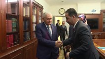 TBMM Başkanı Yıldırım Erzincan heyetini kabul etti