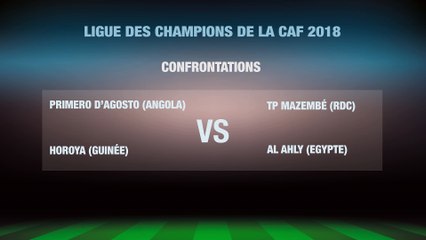 Football: Ligue des champions Africaine, tableau 1