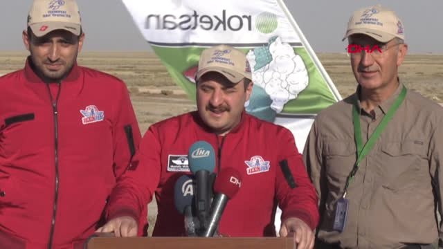 Aksaray Lise ve Üniversitelilerin Tasarladıkları Roketler Yarıştı