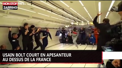 Usain Bolt court en apesanteur au dessus de la France (vidéo)