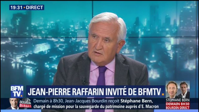 Je pense que c'est un acte de vérité (...) mais nous étions en guerre , réagit J-P. Raffarin après le discours du président sur M. Audin
