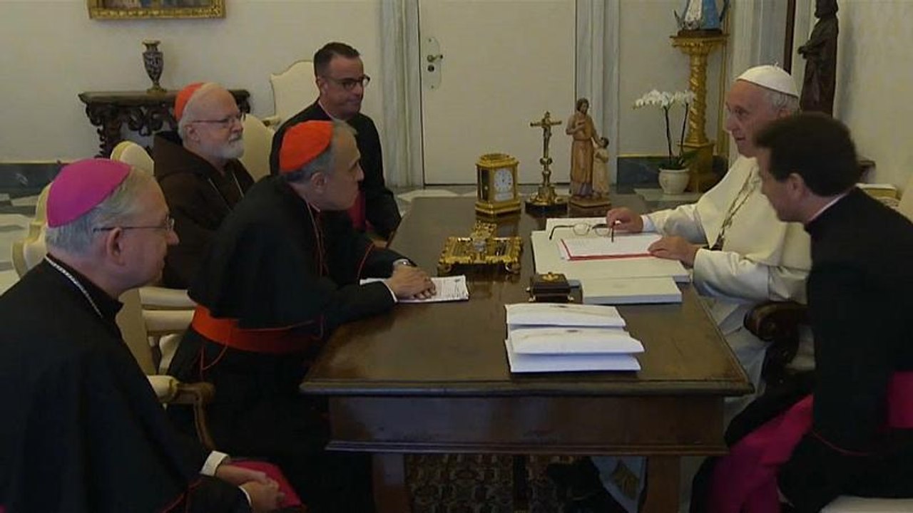 Missbrauchsskandal: Papst trifft US-Kirchenvertreter