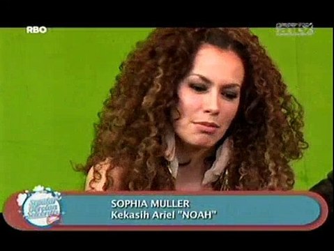 Sophia Muller dan Ariel NOAH Kompak Ubah Gaya Rambut