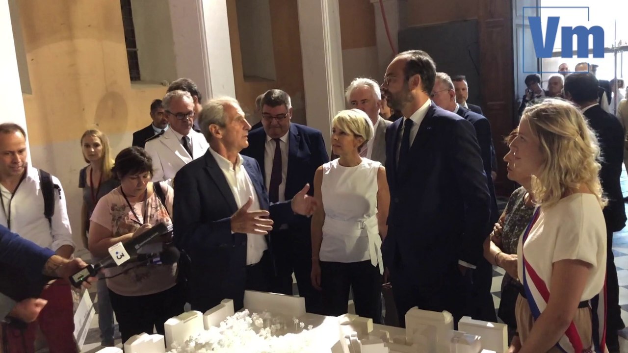 Le Premier ministre Edouard Philippe, en visite à Toulon