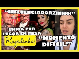 #Rapidinha | DIVA DEPRESSÃO “ARRUMA TRETA” COM YOUTUBER TEEN E ZOA BOCA ROSA EM PREMIAÇÃO