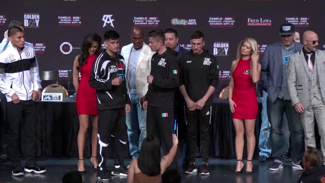 CANELO VS. GGG 2 UNDERCARD PRESS CONFERENCE