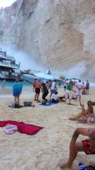 Cliff Collapses at Shipwreck Beach, Zakynthos