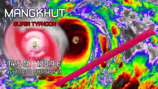 Typhoon Mangkhut (Ompong) Update - 10am PHT September 13, 2018