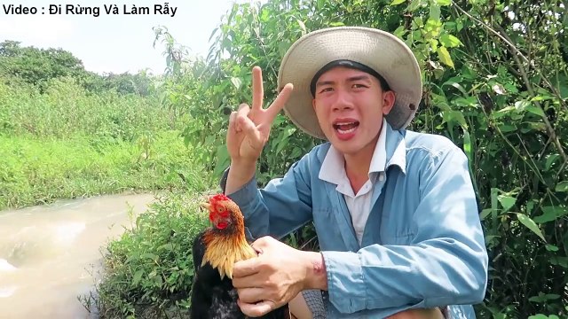 Gà Nướng Cái Bang | Gà Nướng Đất Sét Sinh Tồn Trong Rừng . Grilled Chicken Clay