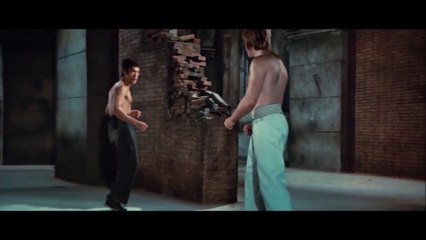 bruce Lee and Chuck Norris