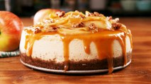 Caramel Apple Cheesecake = Fall Goals