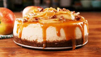 Caramel Apple Cheesecake = Fall Goals