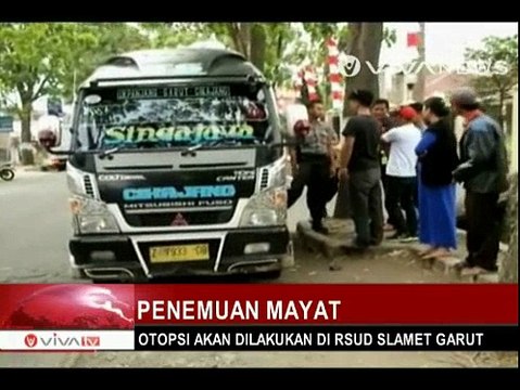 Mayat Pria Dalam Angkot Gegerkan Warga Garut