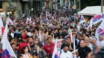 Yunanistan'da 'kemer sıkma' karşıtı gösteri - ATİNA