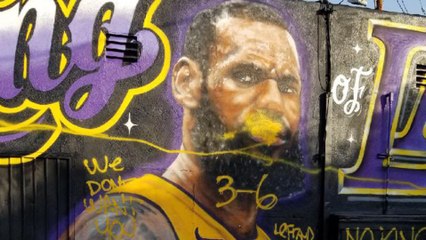 LeBron James Gets His Sickest Mural Yet