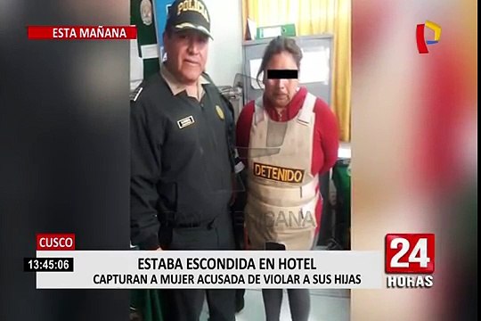 Cusco: capturan a mujer acusada de abusar a sus menores hijas