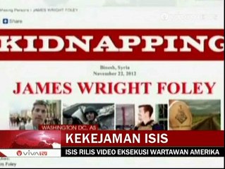 ISIS Rilis Video Eksekusi Pemenggalan Wartawan AS