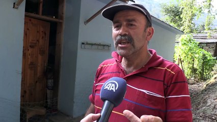 Anlaşmazlık yaşayan baba-oğulun arasına tel örgüler girdi - TRABZON