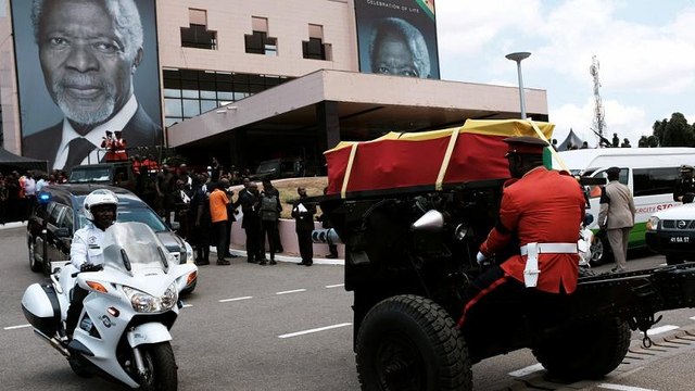 Ghana govt thanks well wishers for contributions to Annan's burial