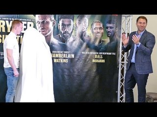 Ted Cheeseman, Eddie Hearn AIN'T AFRAID OF NO GHOST